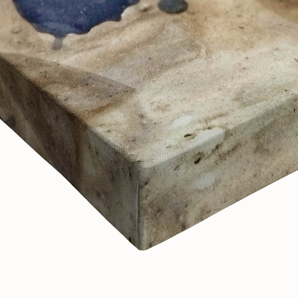 Large Abstract Wall Art – Bold Earthy & Fiery Expressionist Painting