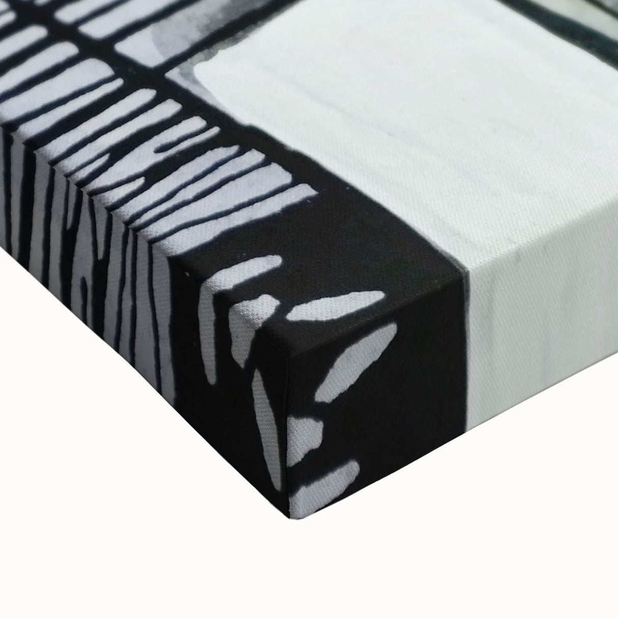 Modern Abstract Paintings – Expressive Ink & Earthy Tones Canvas