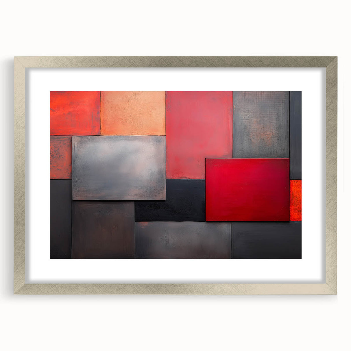 Bold Abstract Wall Art Collection – Geometric Color Block Design