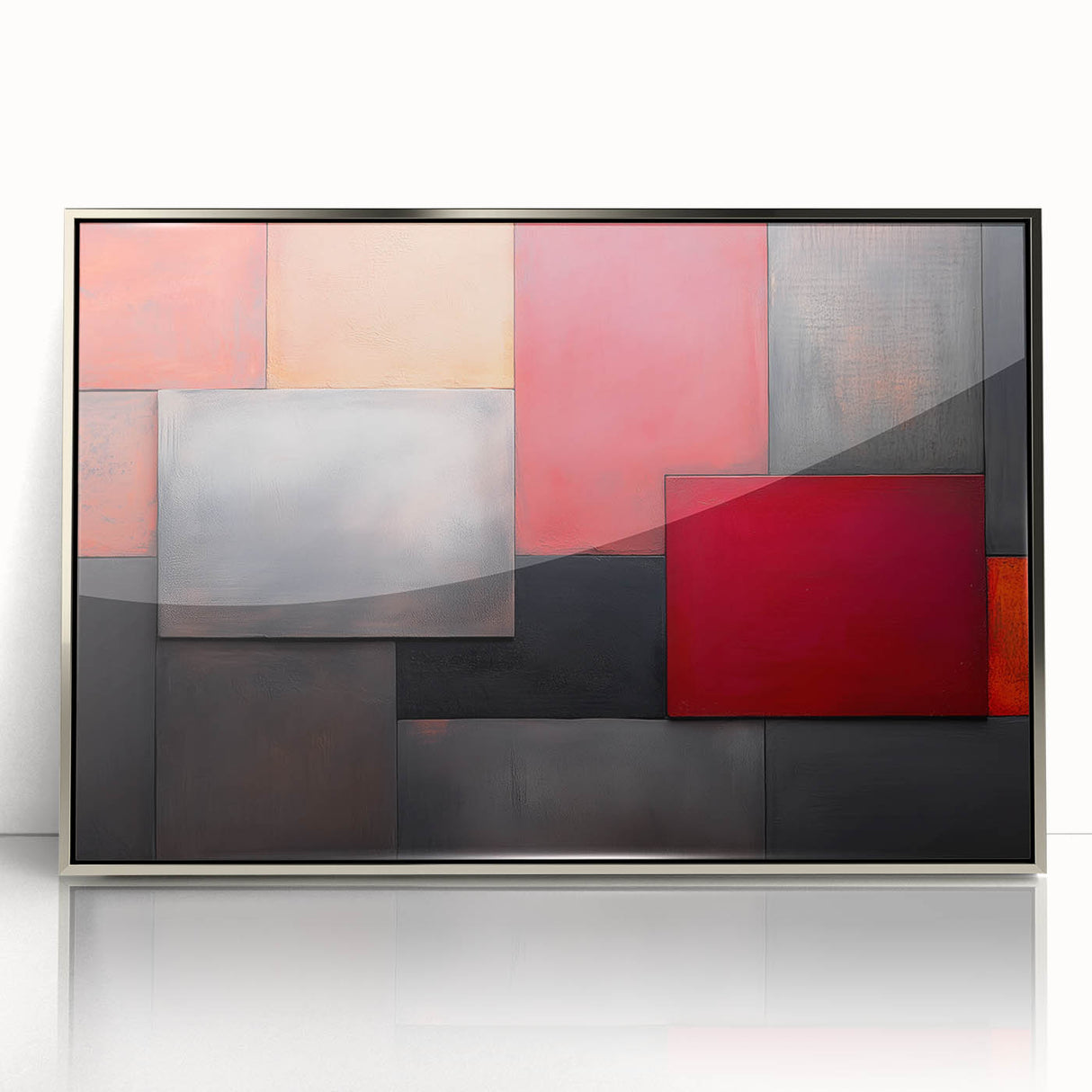 Bold Abstract Wall Art Collection – Geometric Color Block Design