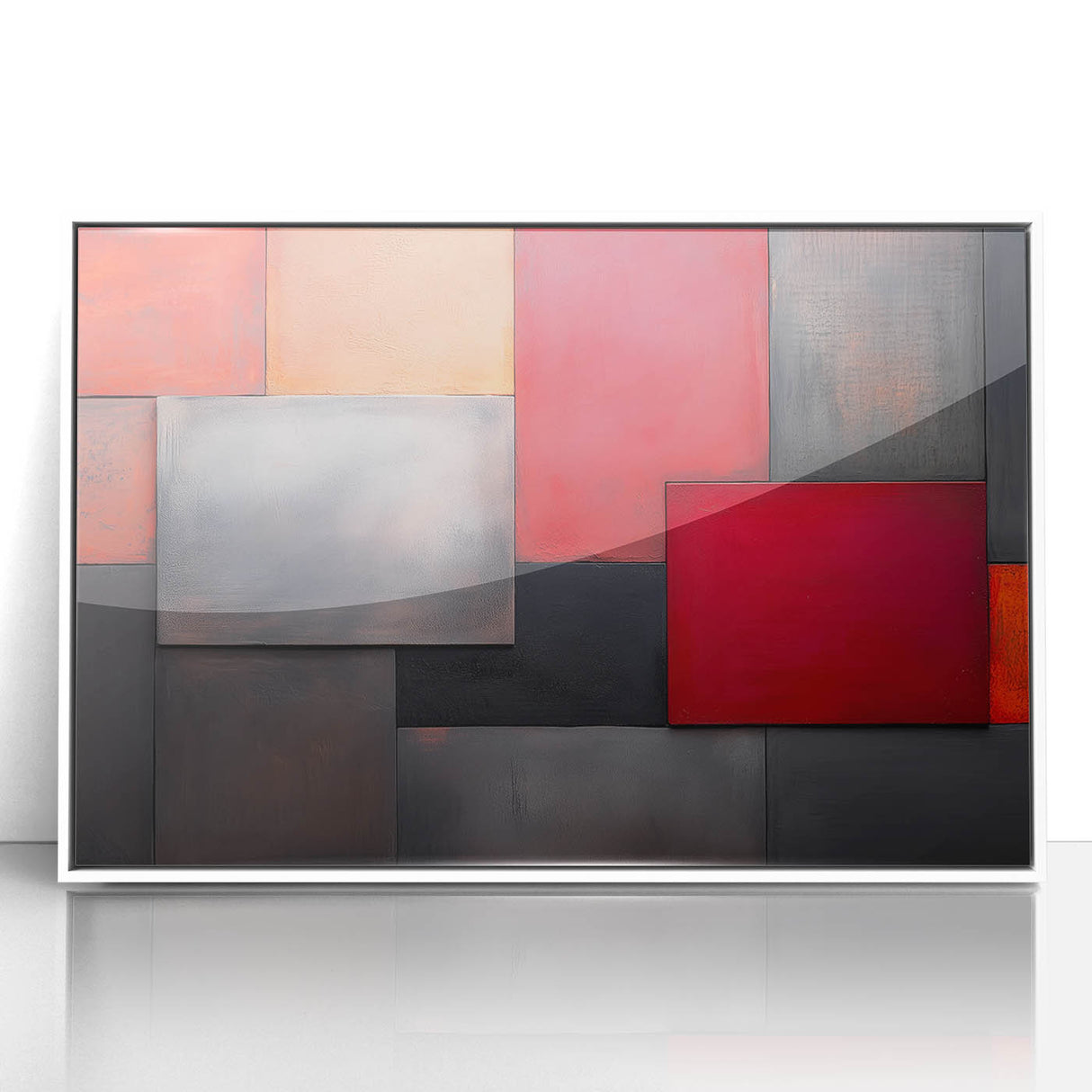 Bold Abstract Wall Art Collection – Geometric Color Block Design