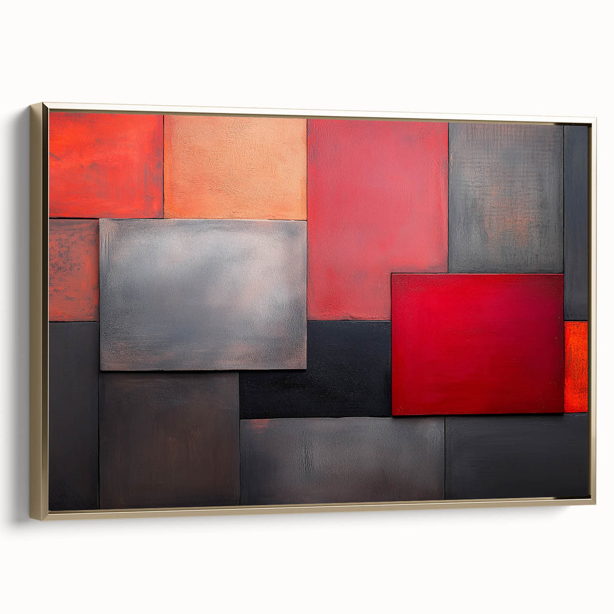 Bold Abstract Wall Art Collection – Geometric Color Block Design