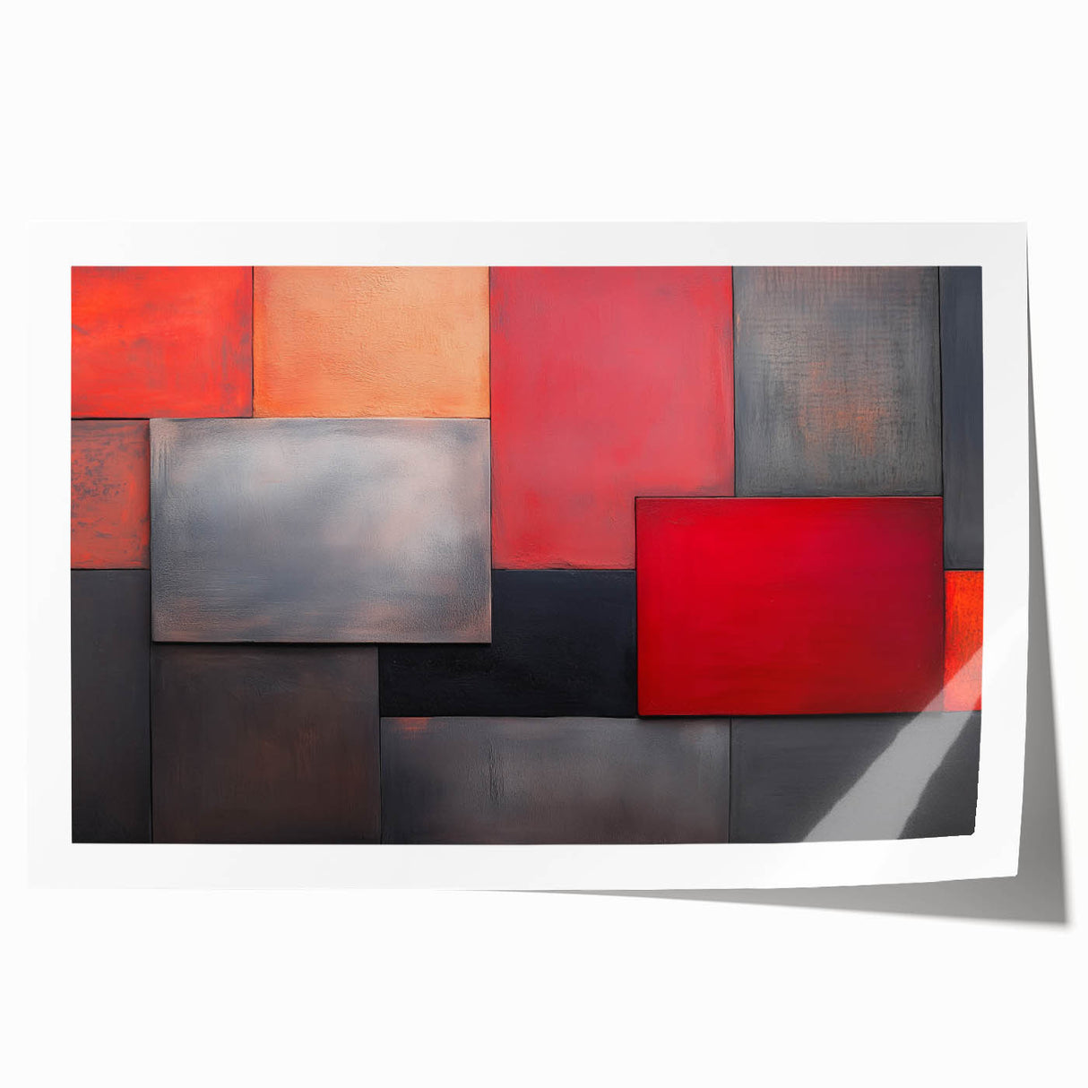 Bold Abstract Wall Art Collection – Geometric Color Block Design