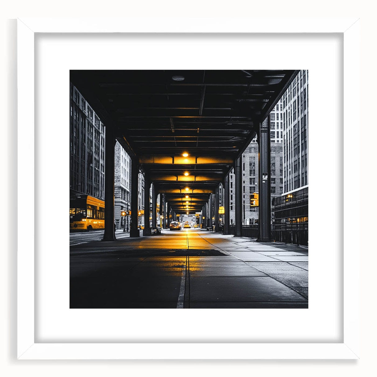 Modern Cityscape Wall Art – Urban Skyline Canvas Prints