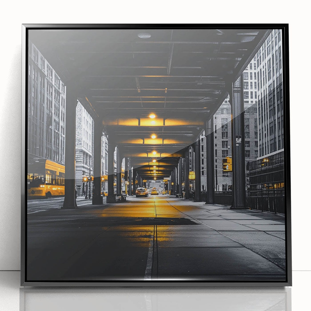 Modern Cityscape Wall Art – Urban Skyline Canvas Prints