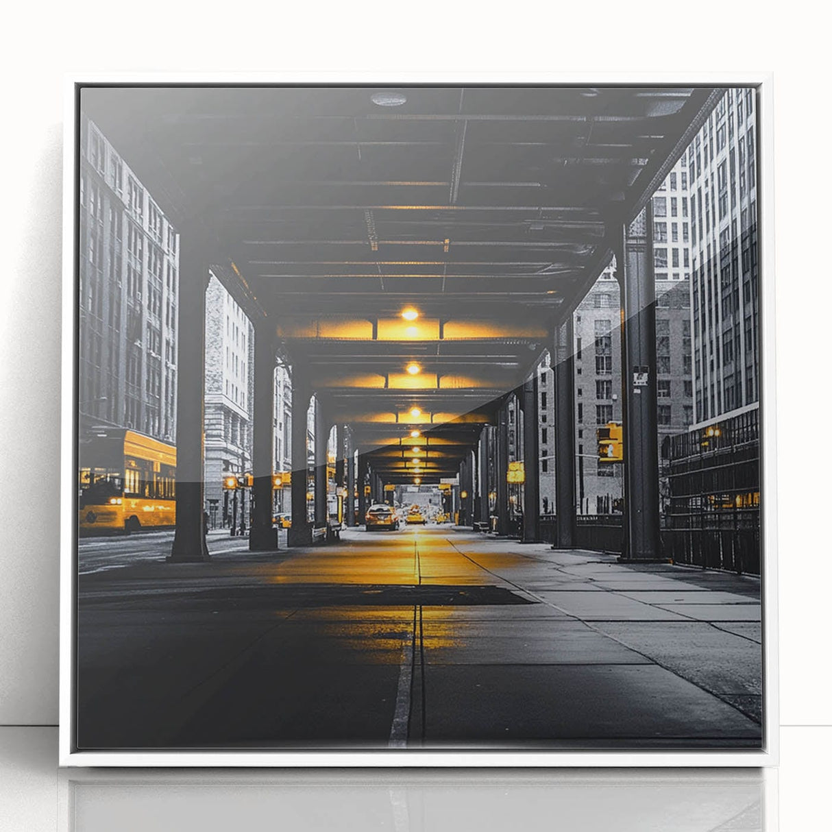 Modern Cityscape Wall Art – Urban Skyline Canvas Prints