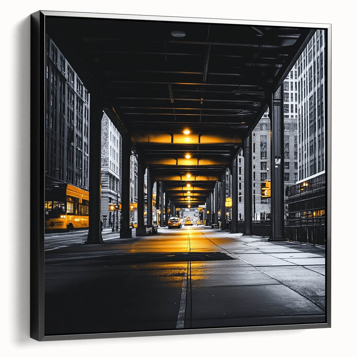 Modern Cityscape Wall Art – Urban Skyline Canvas Prints