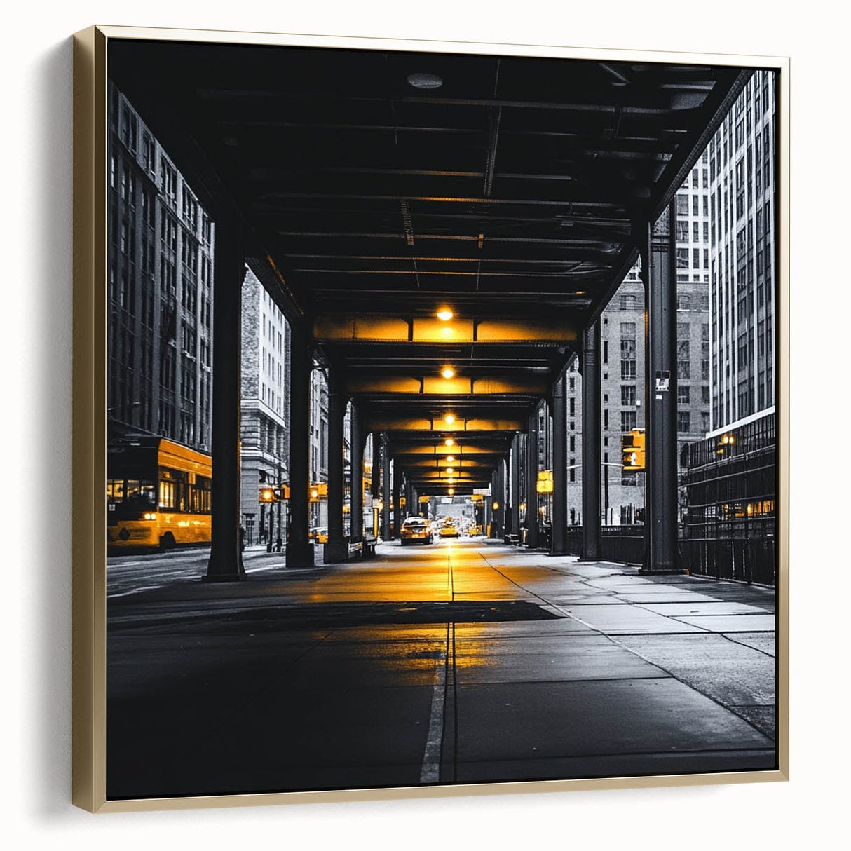 Modern Cityscape Wall Art – Urban Skyline Canvas Prints
