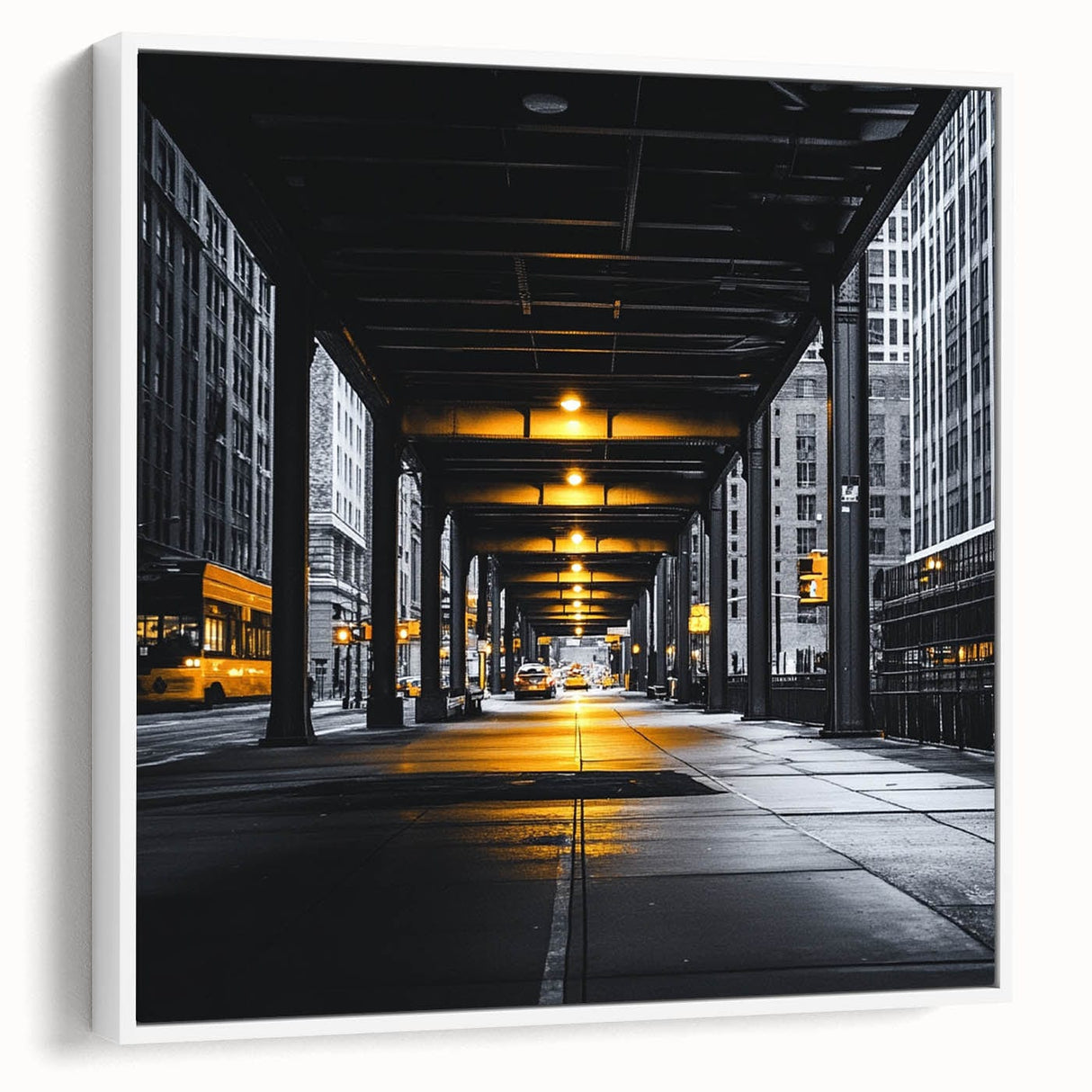 Modern Cityscape Wall Art – Urban Skyline Canvas Prints