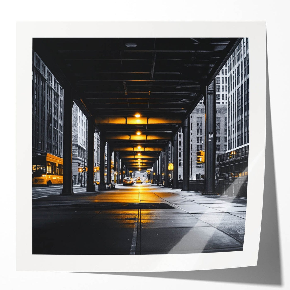 Modern Cityscape Wall Art – Urban Skyline Canvas Prints