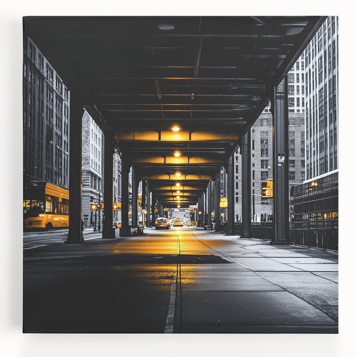 Modern Cityscape Wall Art – Urban Skyline Canvas Prints