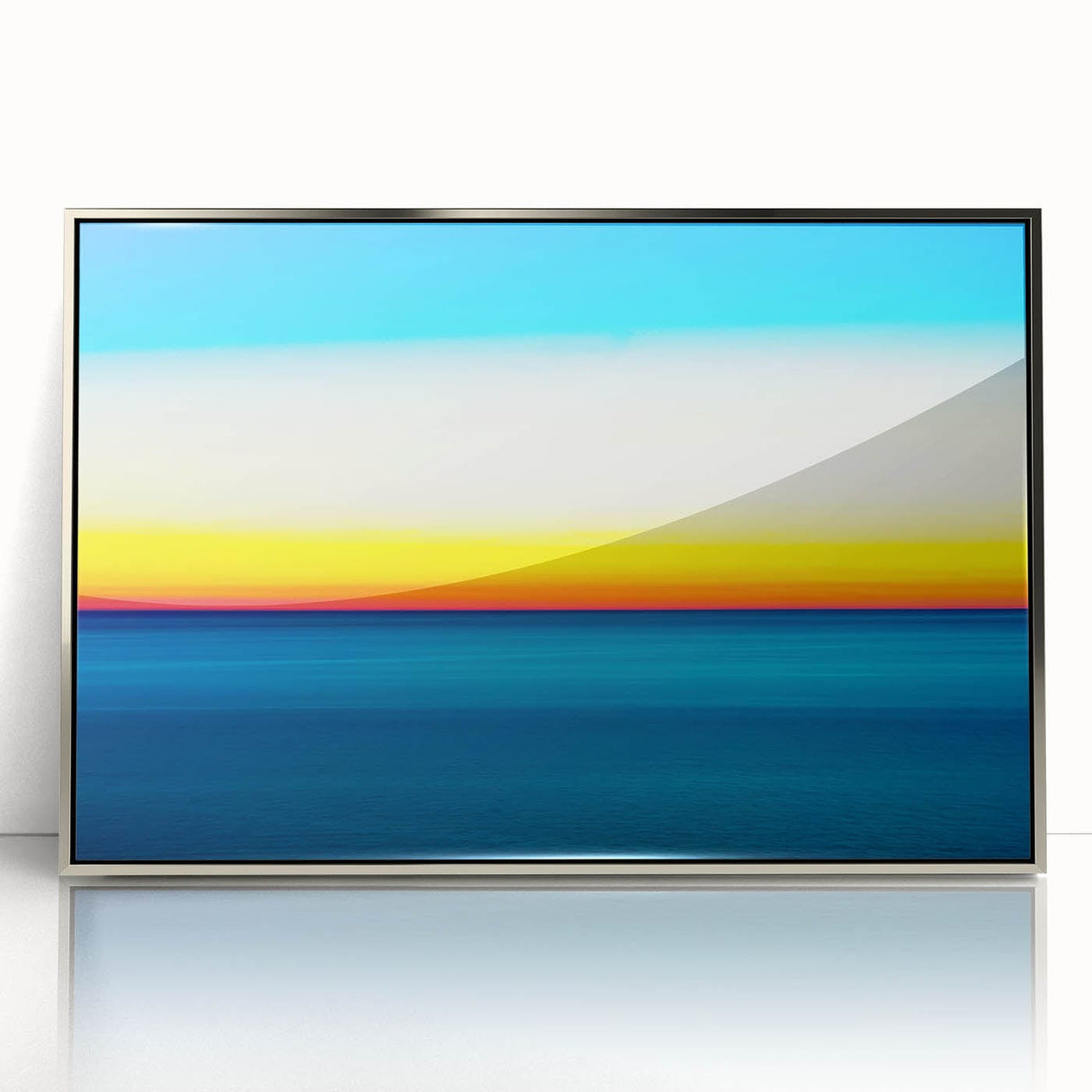 Vibrant Ocean Horizon - Fine Art Photography Canvas Prints