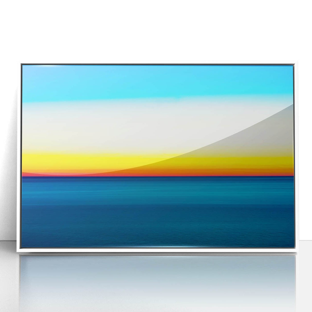 Vibrant Ocean Horizon - Fine Art Photography Canvas Prints