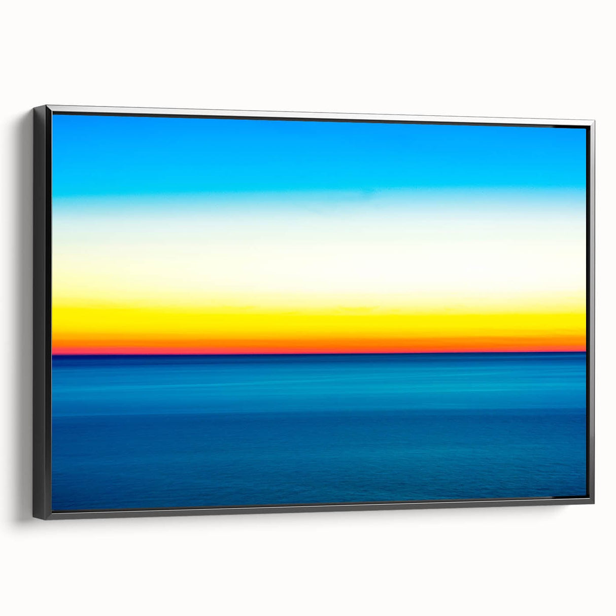 Vibrant Ocean Horizon - Fine Art Photography Canvas Prints
