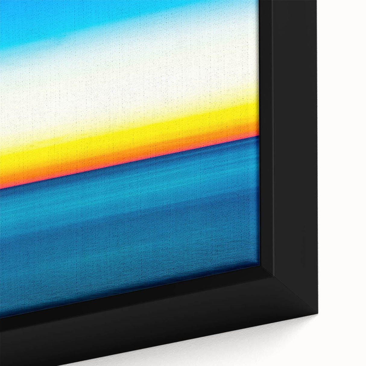 Vibrant Ocean Horizon - Fine Art Photography Canvas Prints
