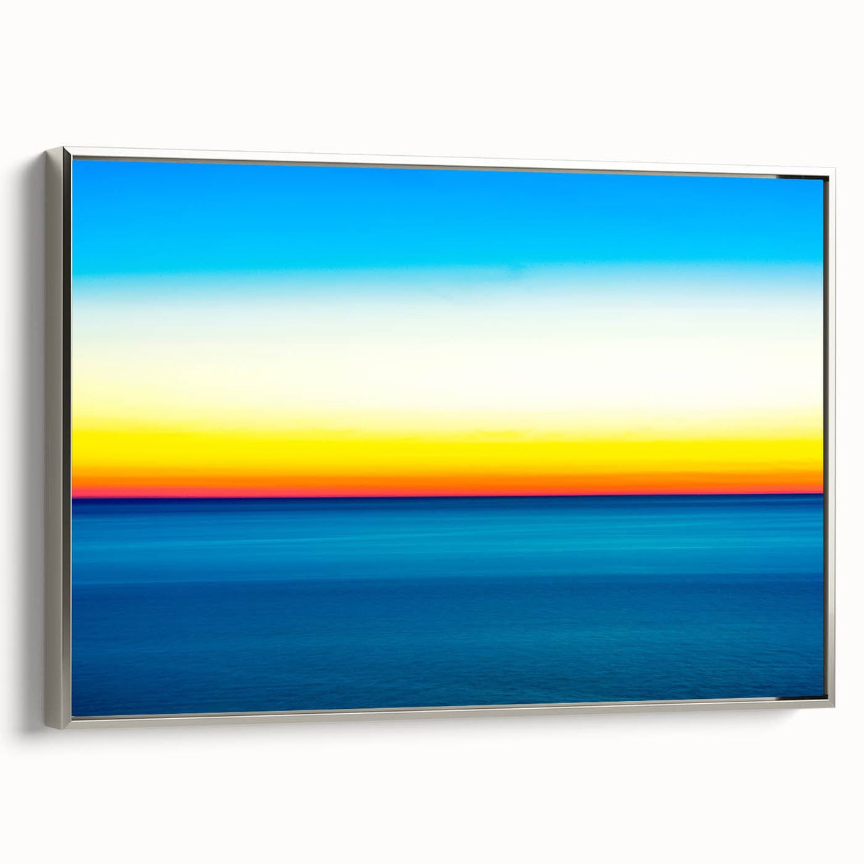 Vibrant Ocean Horizon - Fine Art Photography Canvas Prints