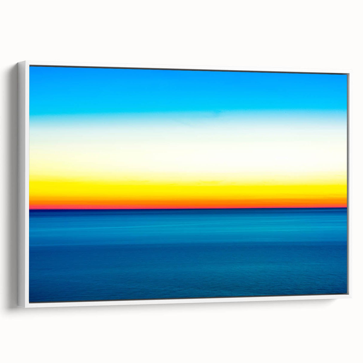 Vibrant Ocean Horizon - Fine Art Photography Canvas Prints