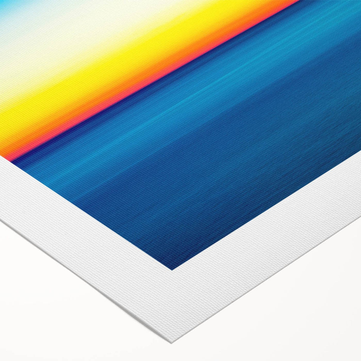 Vibrant Ocean Horizon - Fine Art Photography Canvas Prints