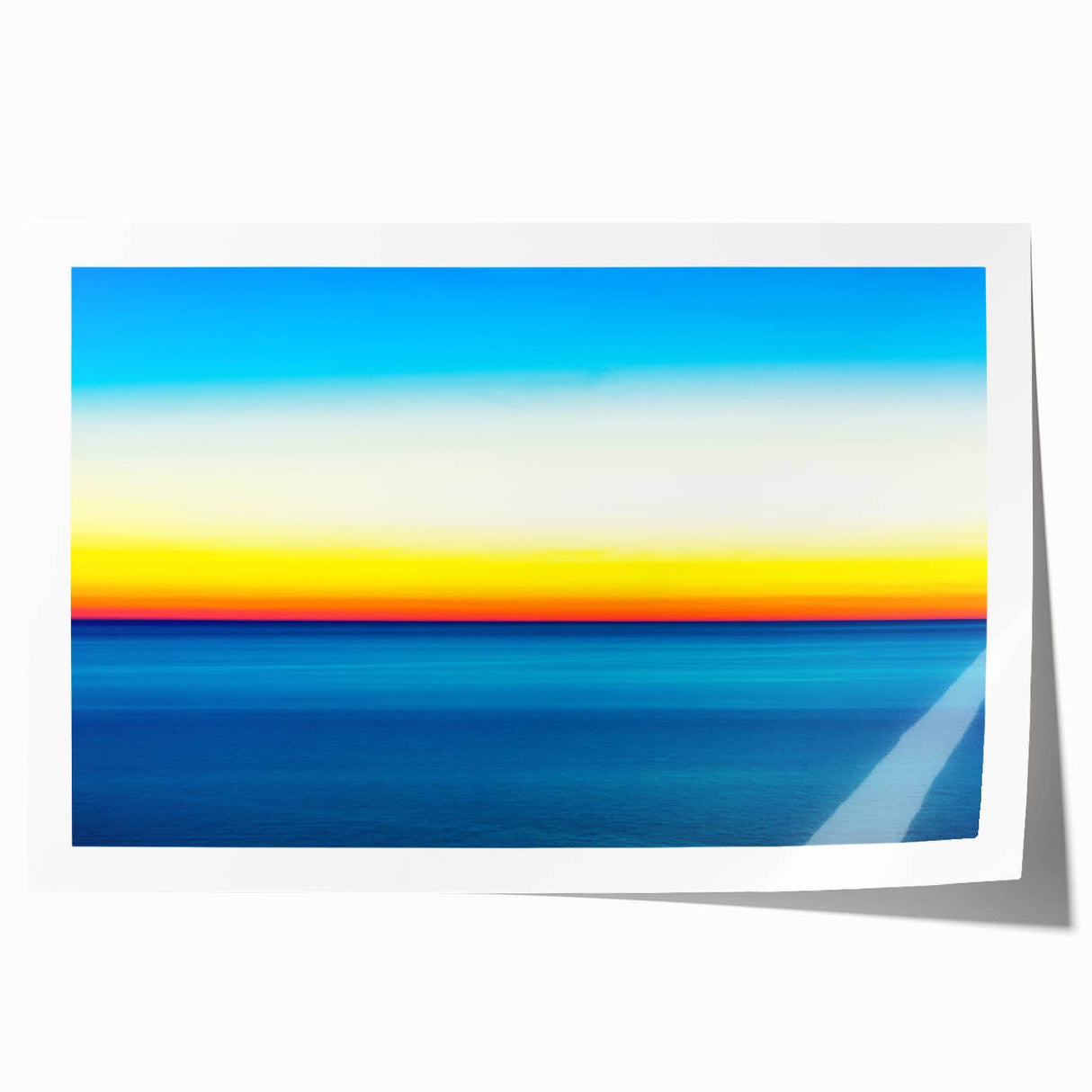 Vibrant Ocean Horizon - Fine Art Photography Canvas Prints