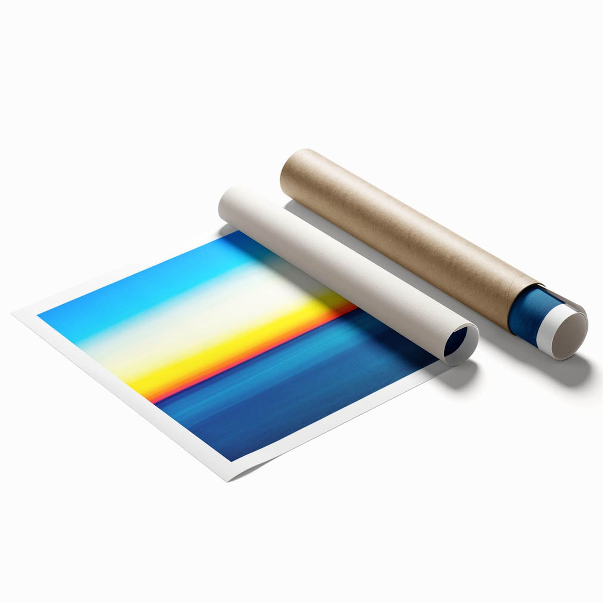 Vibrant Ocean Horizon - Fine Art Photography Canvas Prints