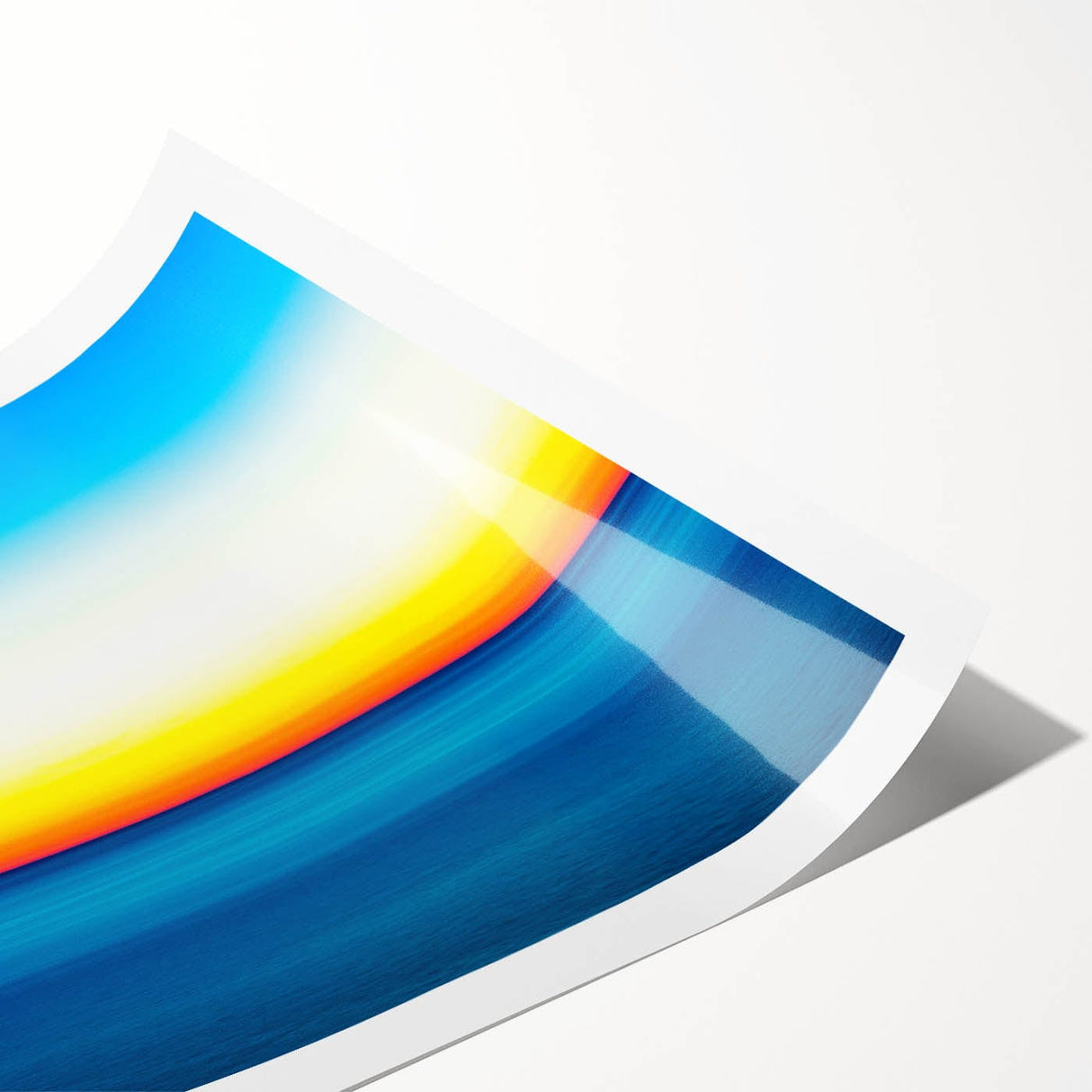 Vibrant Ocean Horizon - Fine Art Photography Canvas Prints