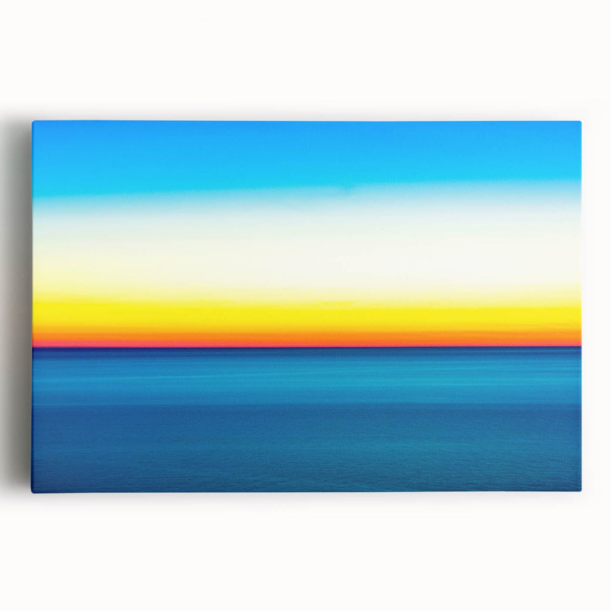 Vibrant Ocean Horizon - Fine Art Photography Canvas Prints