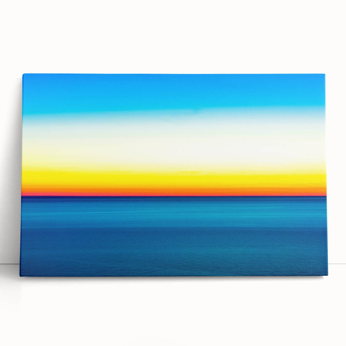 Vibrant Ocean Horizon - Fine Art Photography Canvas Prints