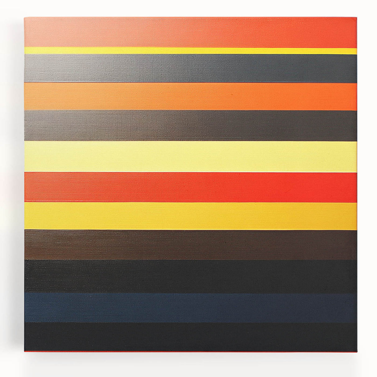 Striped Abstract Geometric Wall Art – Bold Modern Colorful Print