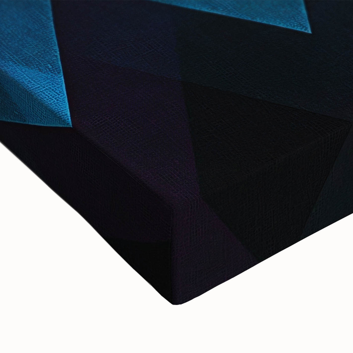 Geometric Abstract Art Prints – Multicolor Chevron Wall Design