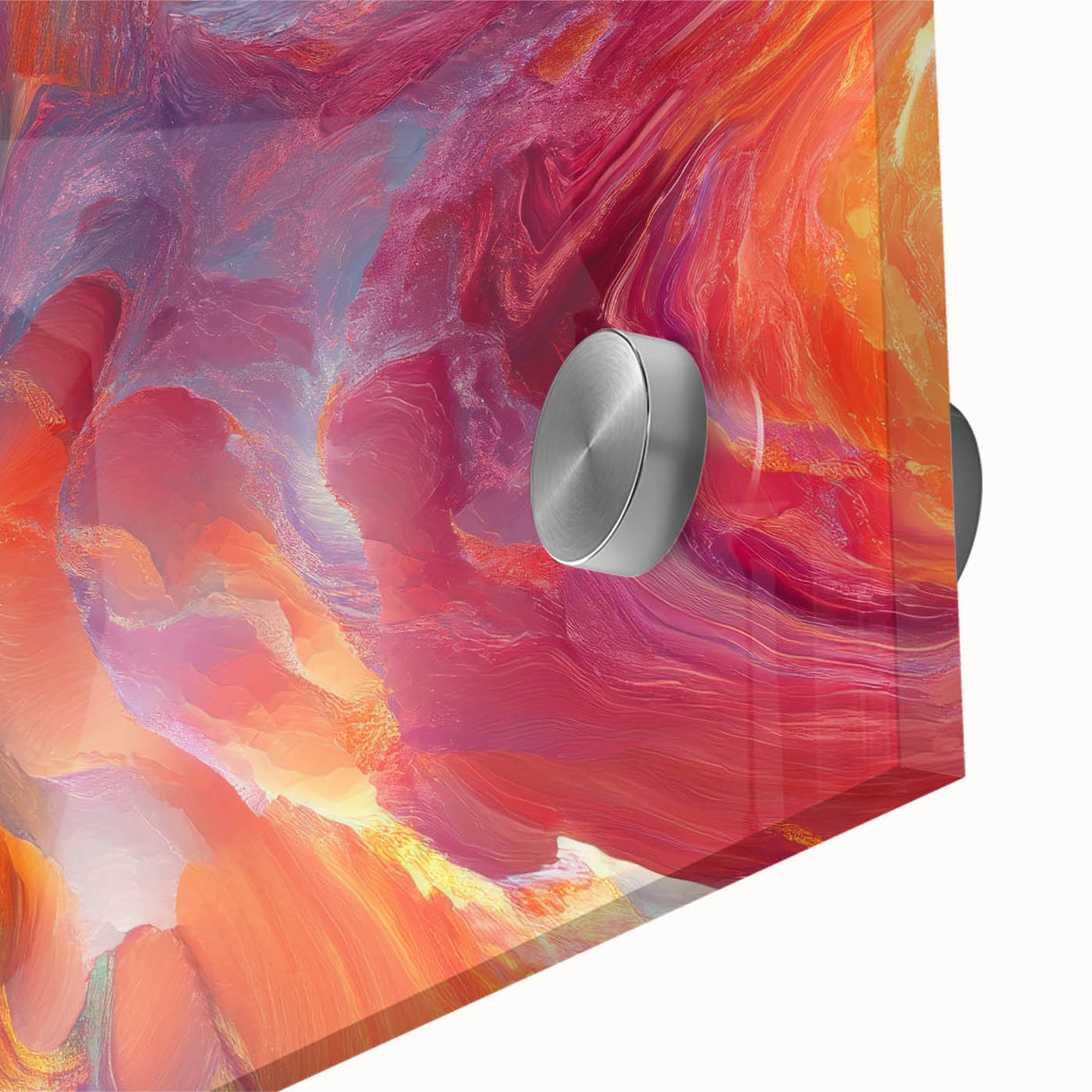 Colorful Abstract Wall Hangings – Swirling Expressionist Texture