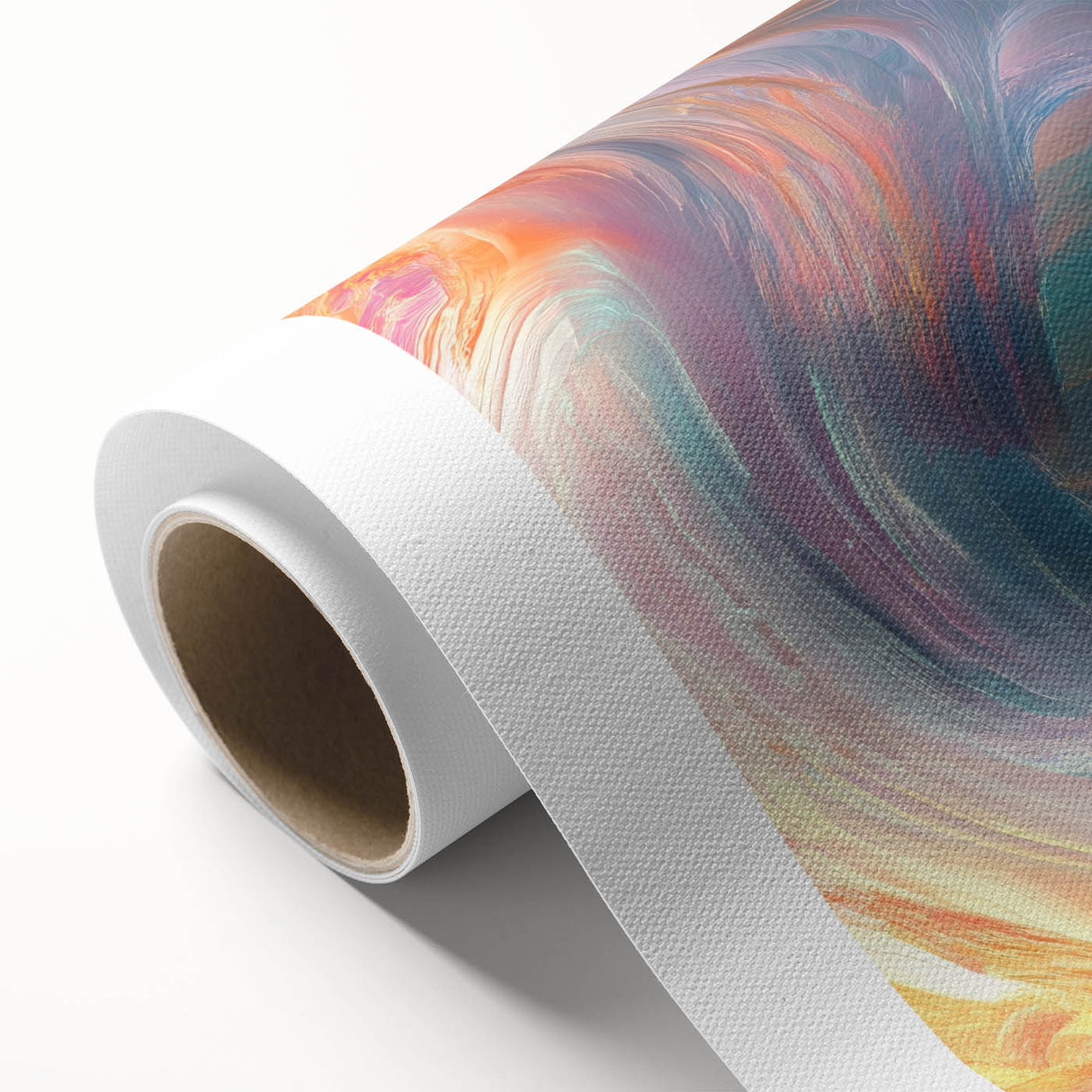 Colorful Abstract Wall Hangings – Swirling Expressionist Texture