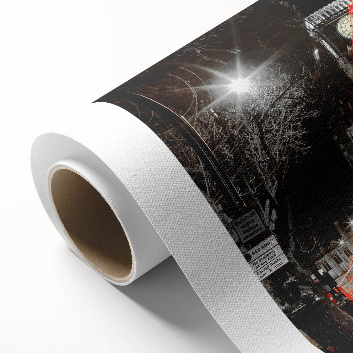 Cityscape Photography Print – Vibrant London Night Skyline Art