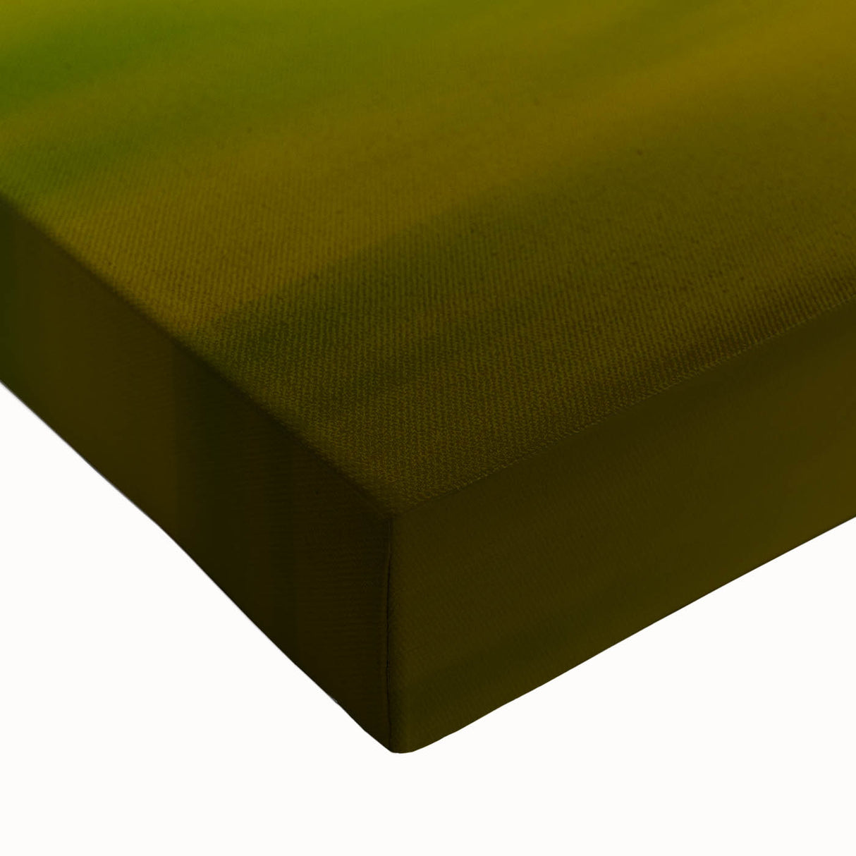 Minimalist Mountain Wall Art – Bold Yellow Rock Horizon Print