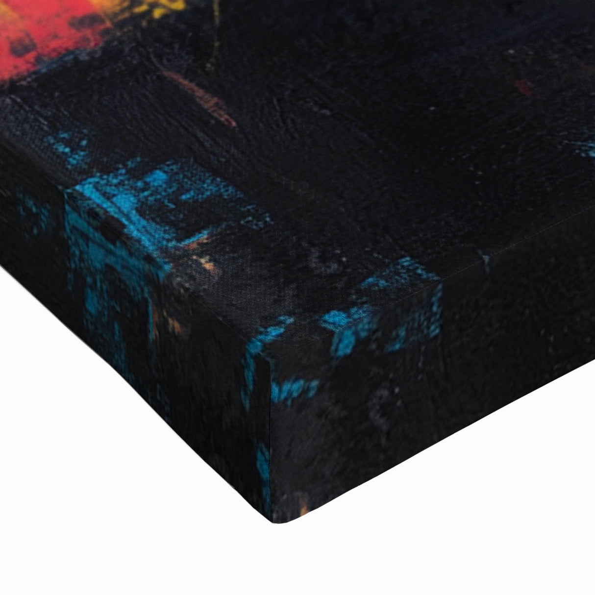 Bold Abstract Expressionist Wall Art – Geometric Modern Canvas