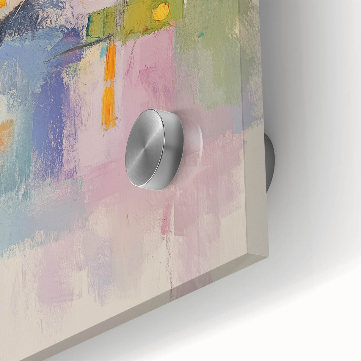 Soft Abstract Expressionist Wall Art – Pastel Dream Canvas Print