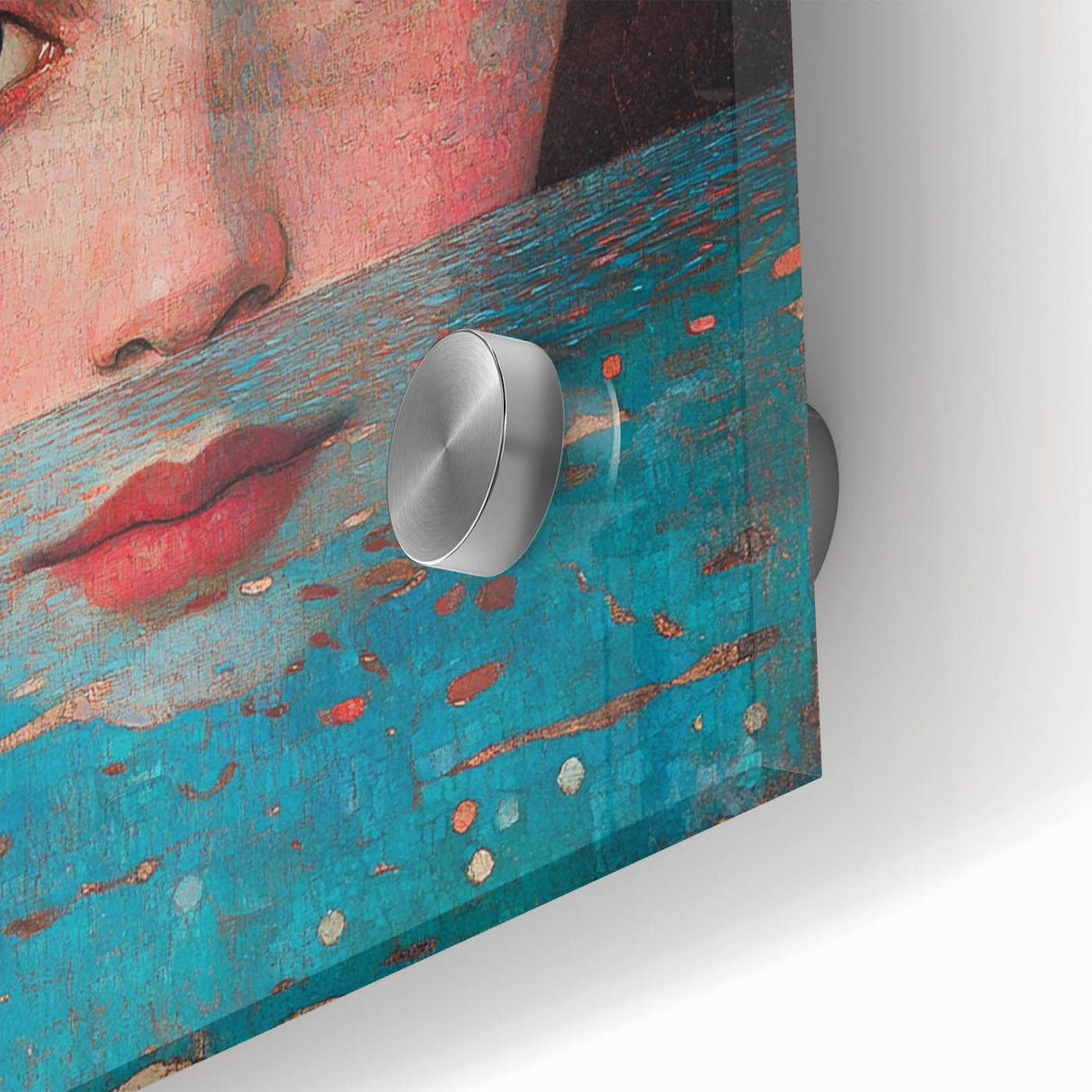 Colorful Abstract Figurative Paintings – Dreamlike Surreal Portrait