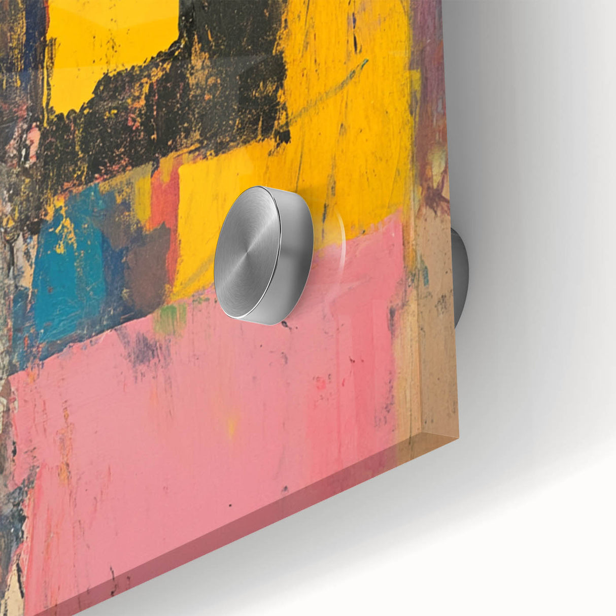 Abstract Expressionist Wall Art – Vibrant Modern Canvas Print