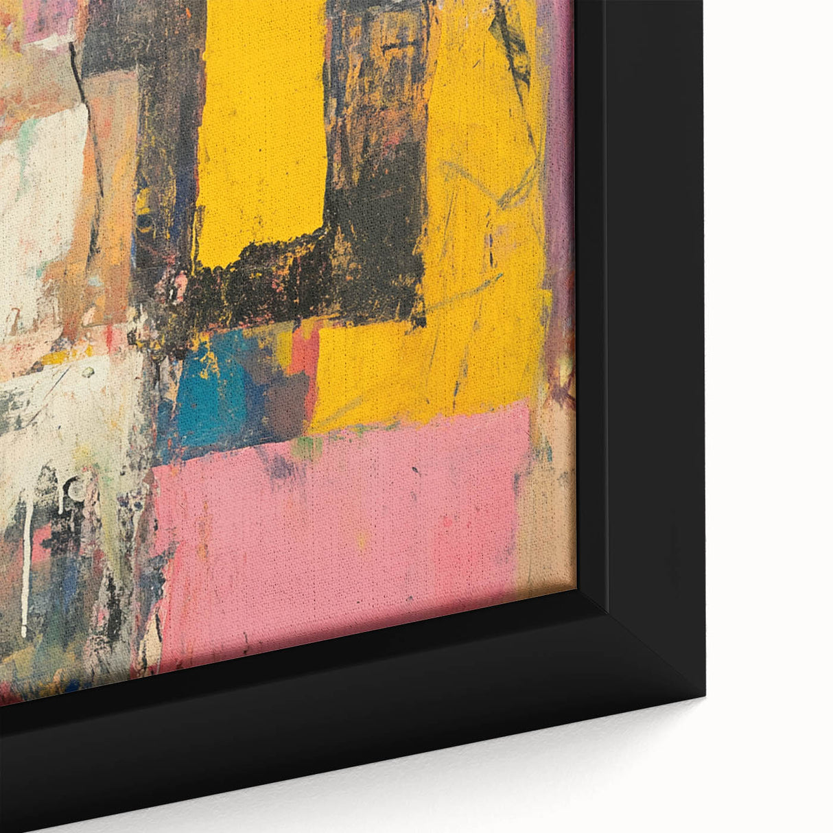 Abstract Expressionist Wall Art – Vibrant Modern Canvas Print