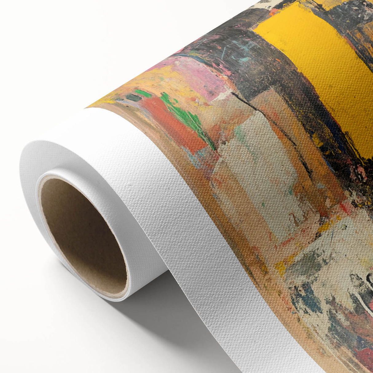 Abstract Expressionist Wall Art – Vibrant Modern Canvas Print