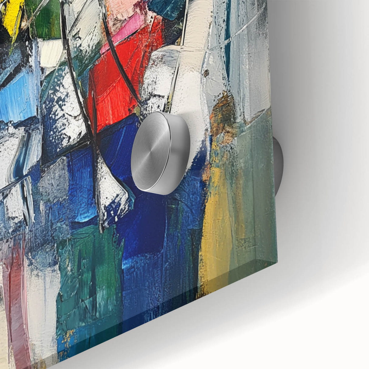 Dynamic Abstract Expressionist Wall Art – Textured Canvas Print