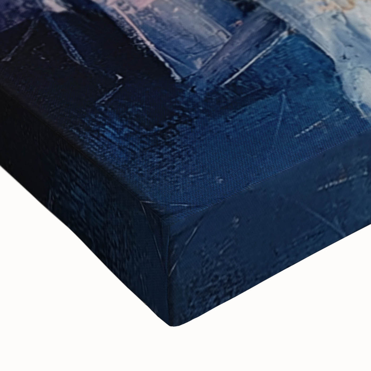 Dynamic Abstract Expressionist Wall Art – Textured Canvas Print