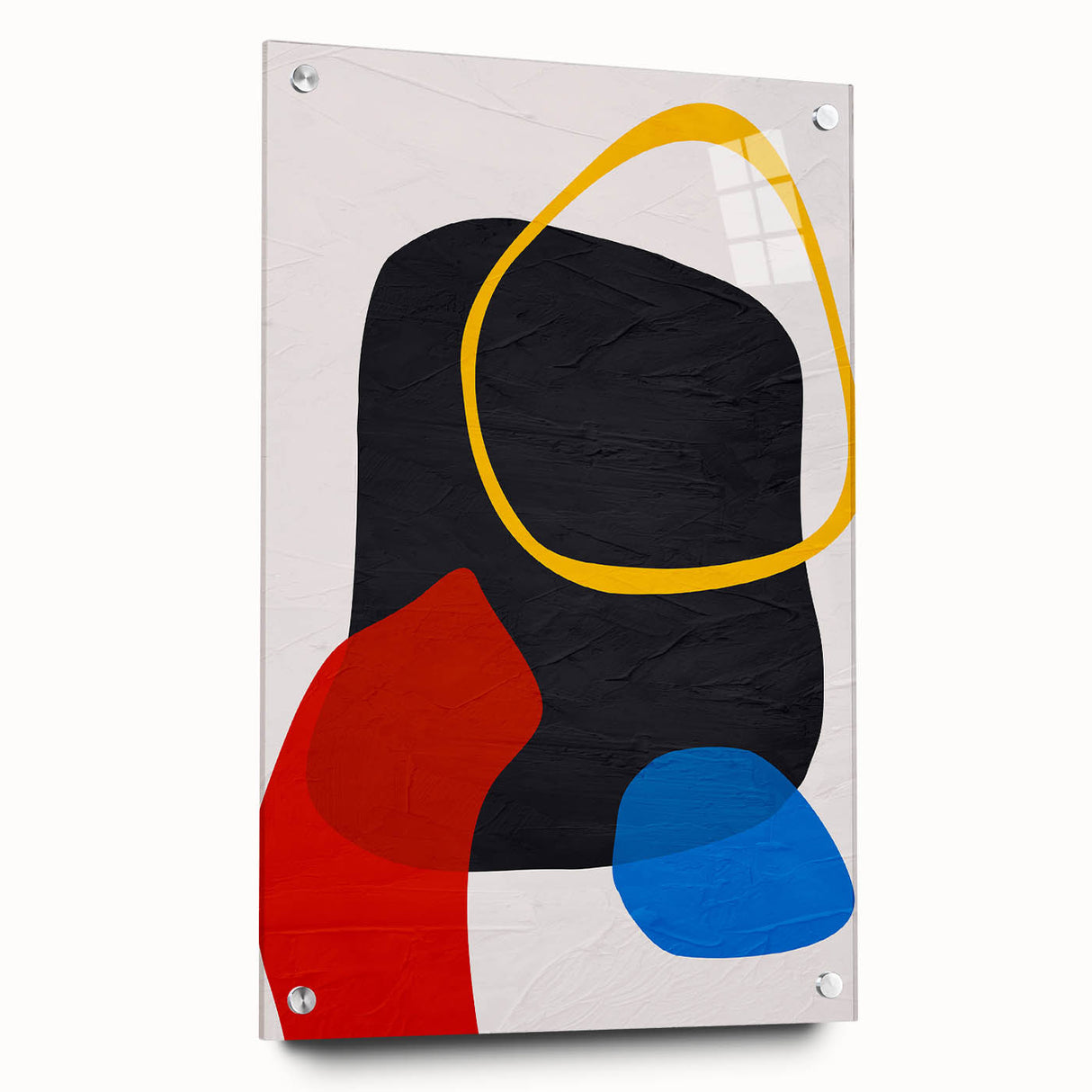 Modern Art Prints – Vibrant Geometric Abstract Canvas