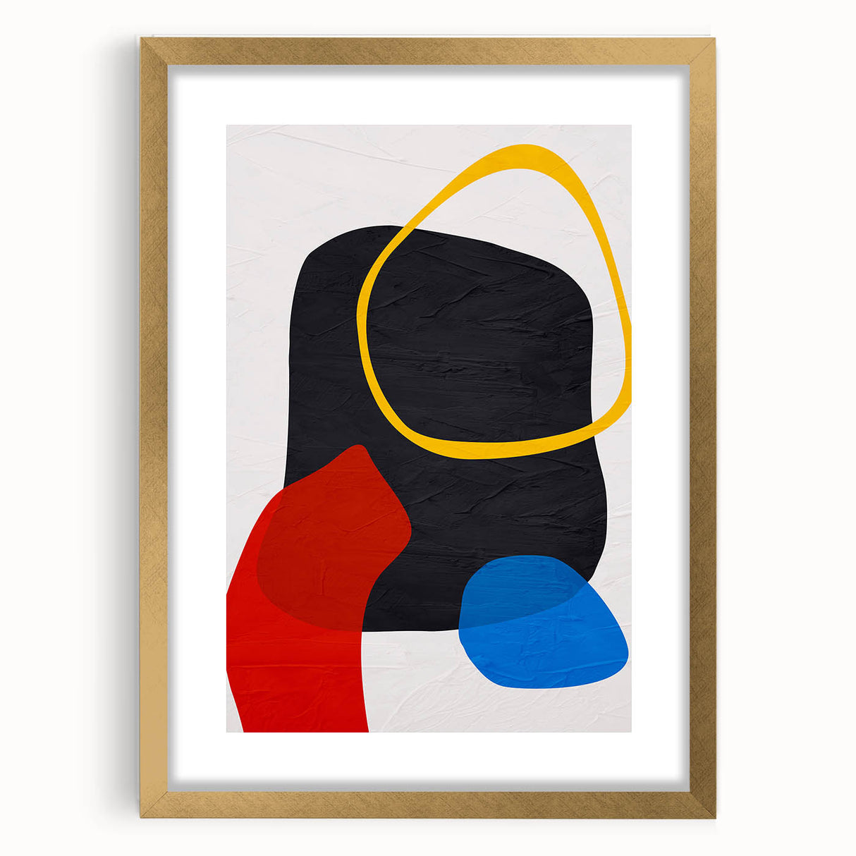 Modern Art Prints – Vibrant Geometric Abstract Canvas