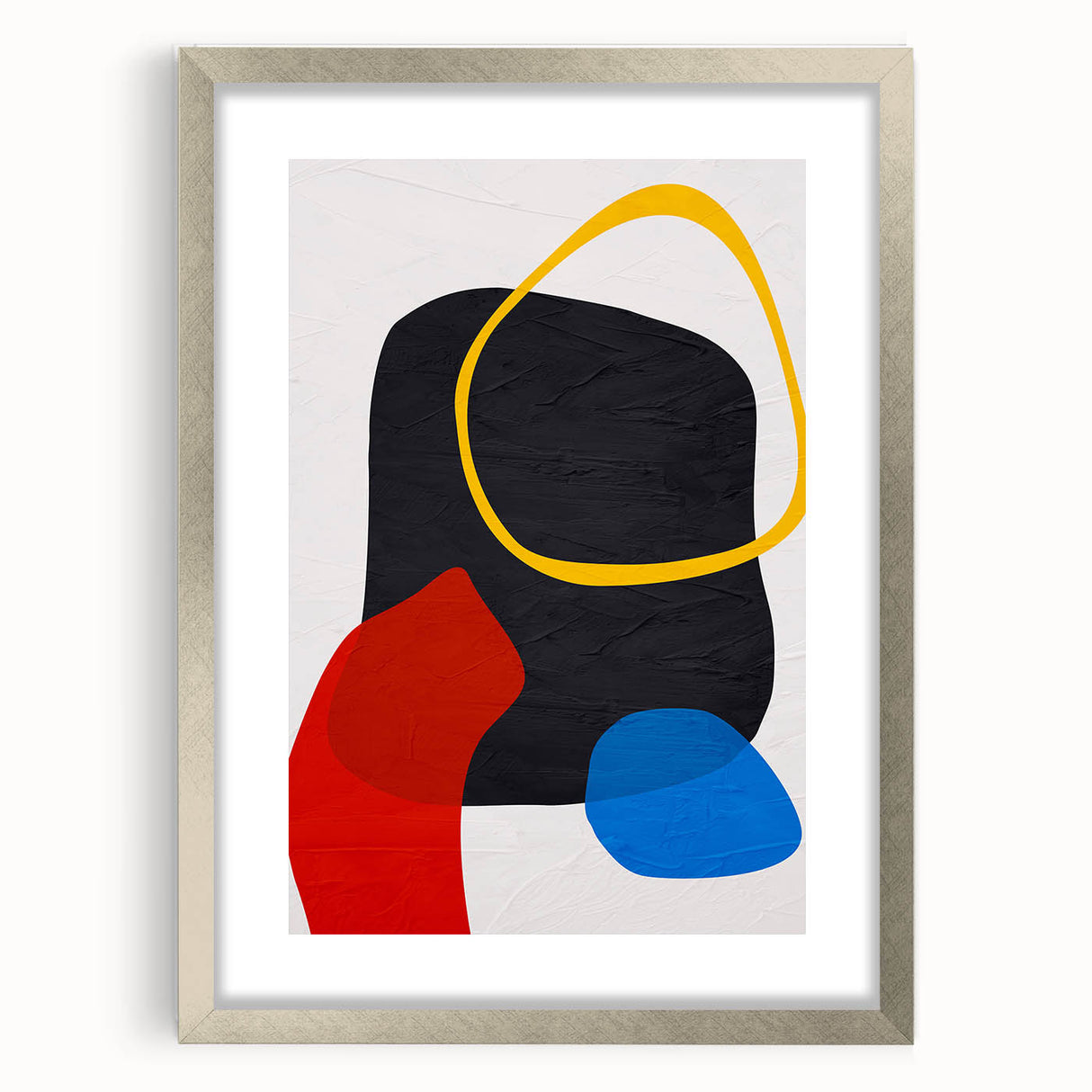 Modern Art Prints – Vibrant Geometric Abstract Canvas