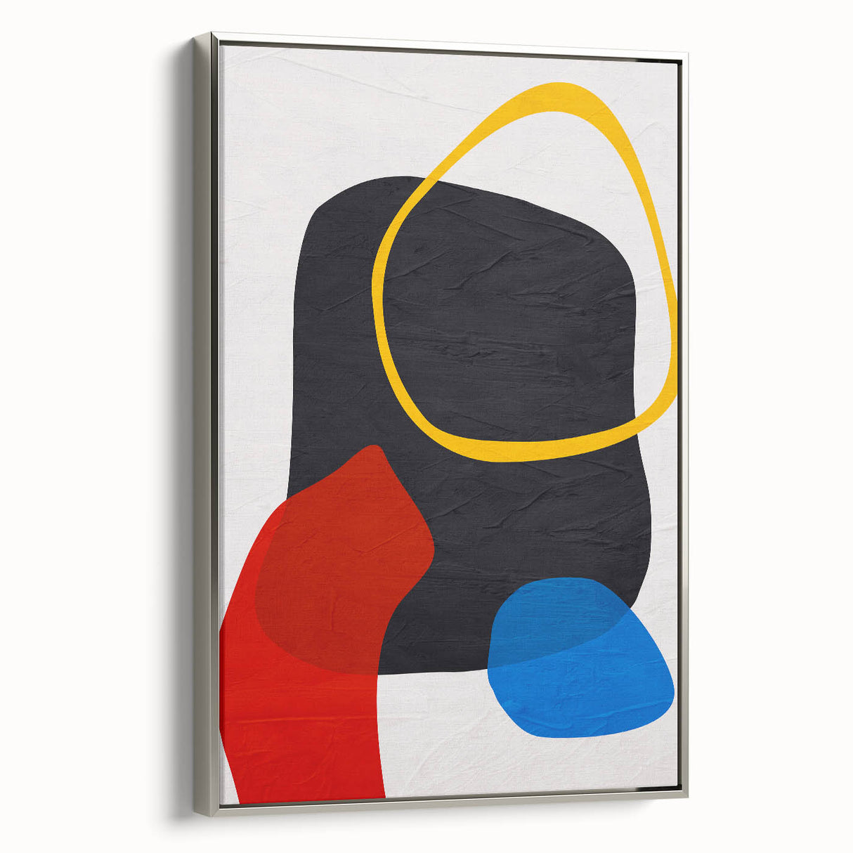 Modern Art Prints – Vibrant Geometric Abstract Canvas