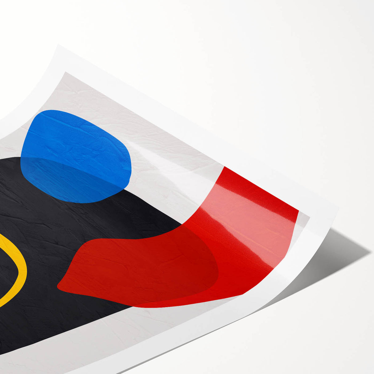 Modern Art Prints – Vibrant Geometric Abstract Canvas