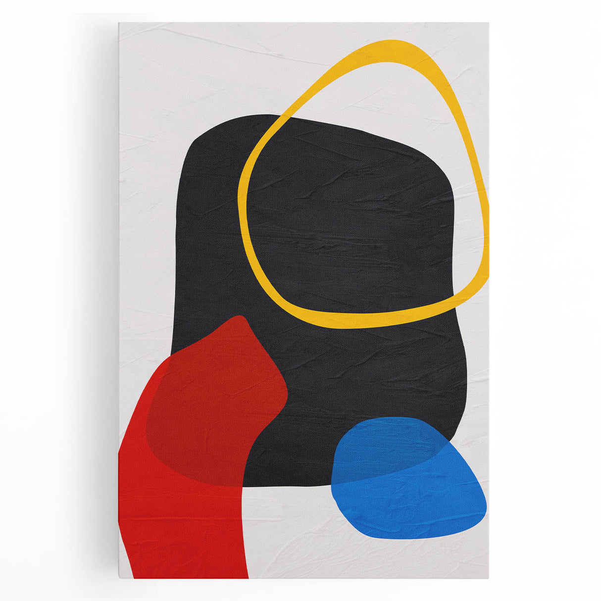 Modern Art Prints – Vibrant Geometric Abstract Canvas