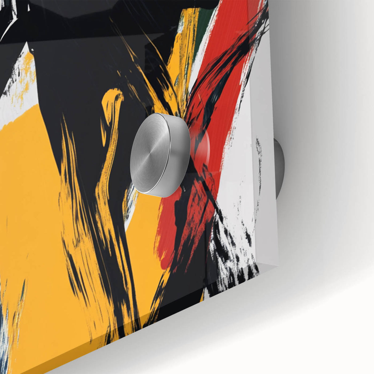 Bold Abstract Figurative Wall Art – Dynamic Human Form