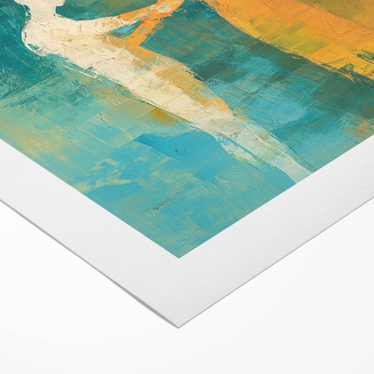 Abstract Figurative Wall Art – Harmonious Connection