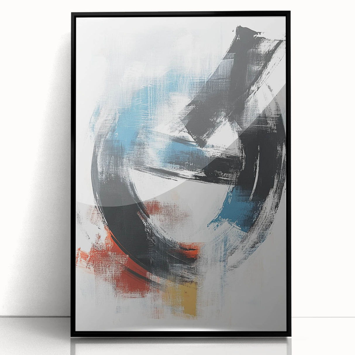 Minimalist Abstract Expressionist Wall Art – Modern Canvas Print